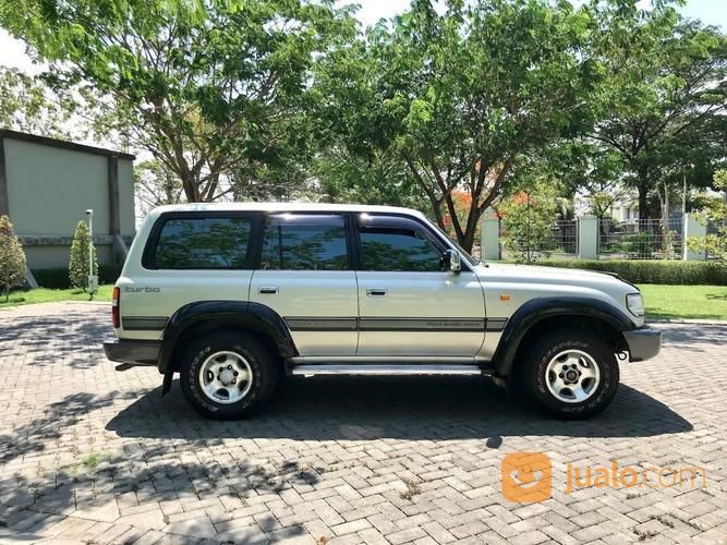 LAND CRUISER VXR Turbo 1997 Sand Stone Plat L Asli Kondisi Antik #VX80