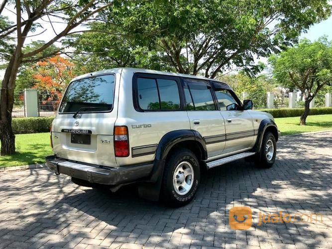 LAND CRUISER VXR Turbo 1997 Sand Stone Plat L Asli Kondisi Antik #VX80