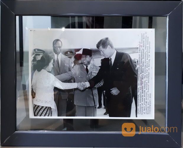 Foto Jadul Presiden Soekarno Presiden Kennedy Megawati Soekarnoputri Tahun 1961