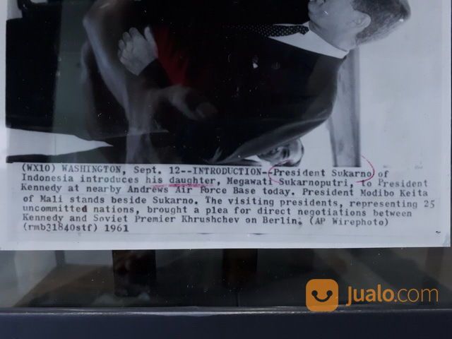 Foto Jadul Presiden Soekarno Presiden Kennedy Megawati Soekarnoputri Tahun 1961