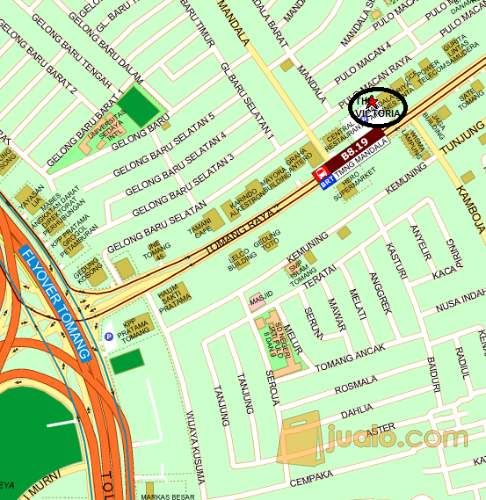 DISEWAKAN RUANG KANTOR, LUAS 200 SQM, GEDUNG THE VICTORIA, TOMANG