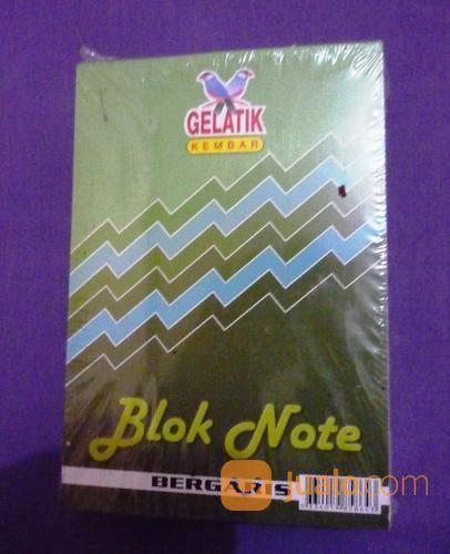 Buku Block Note Bergaris