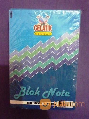 Buku Block Note Bergaris