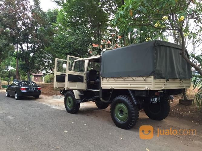 Barang Langka Mercy Unimog 1300L Diesel Double Cabin Tahun 1982