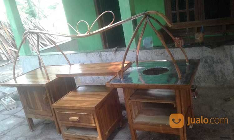 Gerobak Pikul Angkringan Soto Sate Pikulan