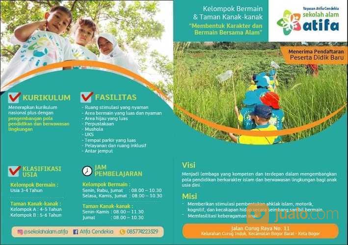 Sekolah Alam Atifa Bogor (Kelompok Bermain - Taman Kanak-Kanak - Daycare) Yasmin