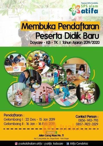 Sekolah Alam Atifa Bogor (Kelompok Bermain - Taman Kanak-Kanak - Daycare) Yasmin