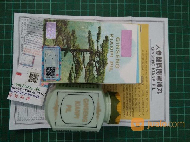 Kianpi Pil Ginseng Penggemuk Badan Asli/Original