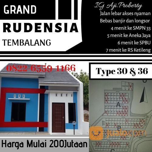 Rumah Dekat UNDIP Tembalang Mangunharjo Grand Rudensia