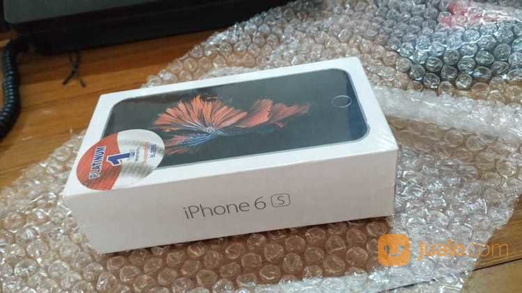 Iphone 6s 64 Gb Warna Grey Ori Apple 100%,, Baru Segel Box Garansi 1 Tahun