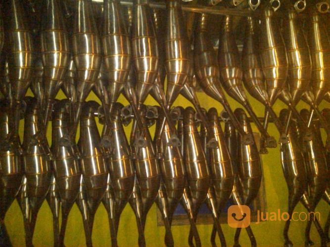 Knalpot Racing Ninja 150 R/Ss, Rr Full Stainles