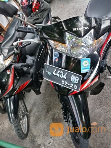 Motor Honda Bekas Revo Absolute Th 2012, 110 Cc, Wrn Hitam