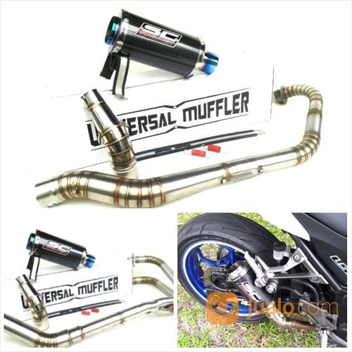 Knalpot Tiger, Megapro,Verza Full Stainles