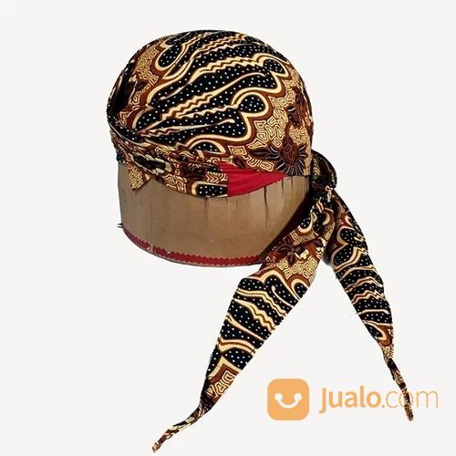 Blangkon Batik Gaya Jogja Model Sliwir Koncer