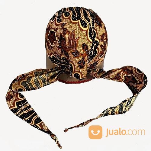 Blangkon Batik Gaya Jogja Model Sliwir Koncer