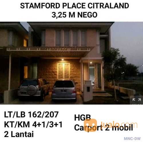 Rumah Murah Stamford Place Citraland Surabaya Mewah Minimalis Nego