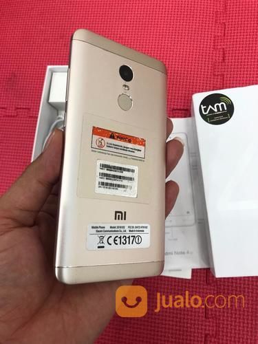 Xiaomi Redmi Note 4 Gold Snapdragon 625 Fullset Garansi TAM