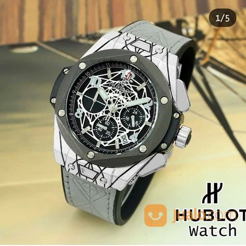 Jam Tangan Hublot Bigbang Rubber Strap PRIA