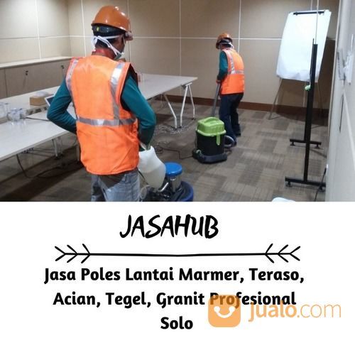 Jasa Poles Lantai Marmer, Teraso, Acian, Tegel, Granit Profesional Solo