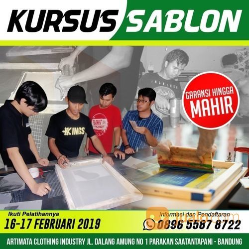 Kursus Sablon Bandung