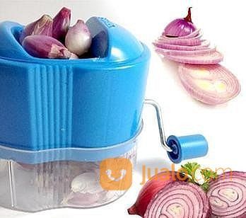 Alat Perajang Bawang Pemotong Bawang Merah Putih Pengiris Praktis Kitchen Onion Slicer Alat Dapur