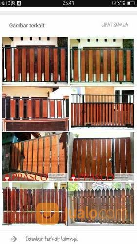 Pagar Minimalis Pipa Hollow Dan Grc