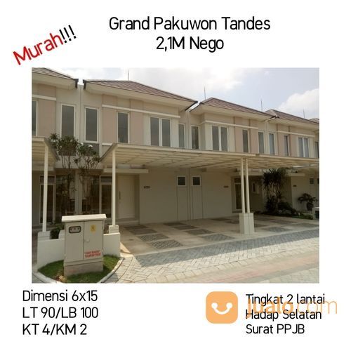 Rumah Murah Grand Pakuwon Tandes Surabaya Minimalis Nego Siap Huni