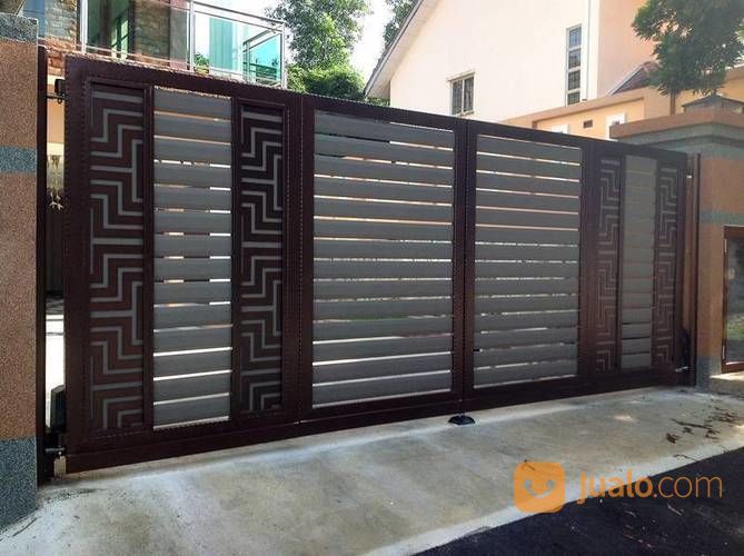 Pintu Carport Kayu Bengkirai JL_015