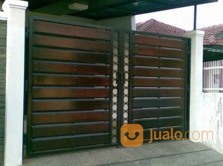 Pintu Carport Kayu Bengkirai JL_015