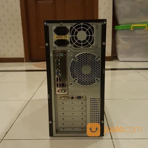 PC Core 2 Duo Desktop Computer (Komputer) + Monitor