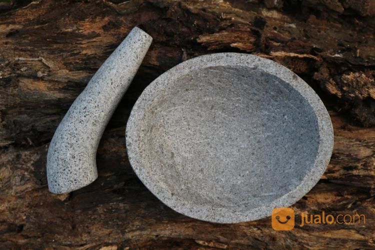 Ulekan Coet Cobek Batu Oval 10 Cm