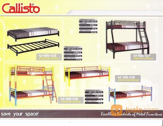 Tempat Tidur Tingkat Besi