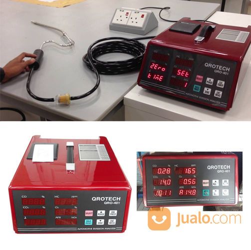 Alat Uji Emisi Gas Buang Qrotech 401