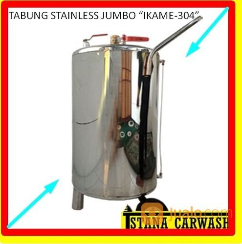 Tabung Stainless Mini Ikame 304