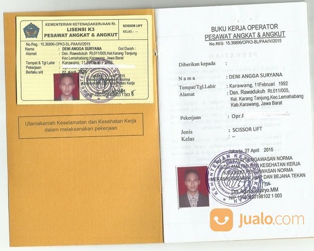 Jasa Pelatihan SIO Operator Boom Lift Dan Scissor Lift