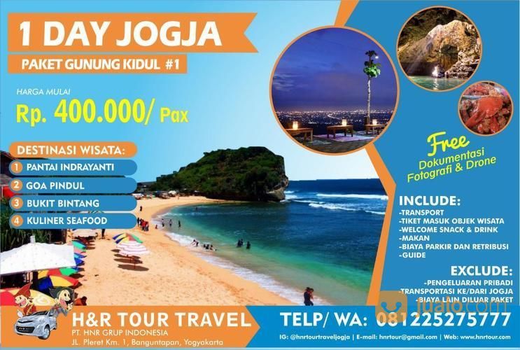 Paket Wisata One Day Gunungkidul