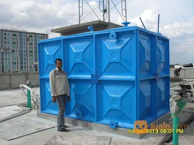FRP Panel Tank, Tangki Knock Down, Tangki Air Panel Graha