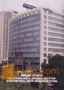DISEWAKAN RUANG KANTOR, LUAS 300 SQM, DI GEDUNG WISMA STACO, KASABLANKA, JAKARTA SELATAN