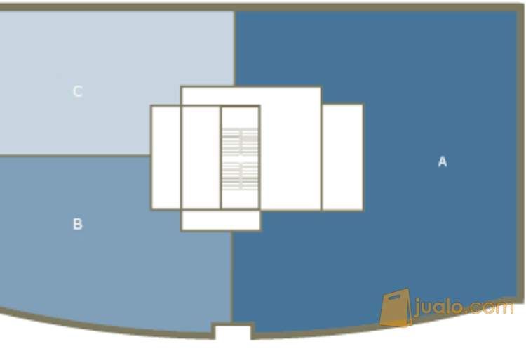 DISEWAKAN RUANG KANTOR, LUAS 300 SQM, DI GEDUNG WISMA STACO, KASABLANKA, JAKARTA SELATAN