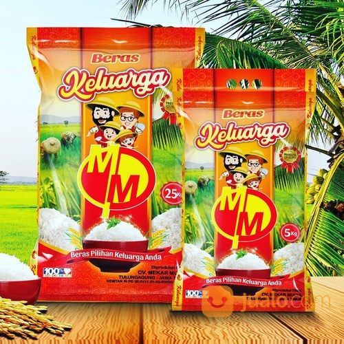KEMASAN KARUNG ZAK BERAS LAMINASI OPP FULL COLOR PRINTING 25KG 20KG 10KG 15KG 5KG TULUNGAGUNG