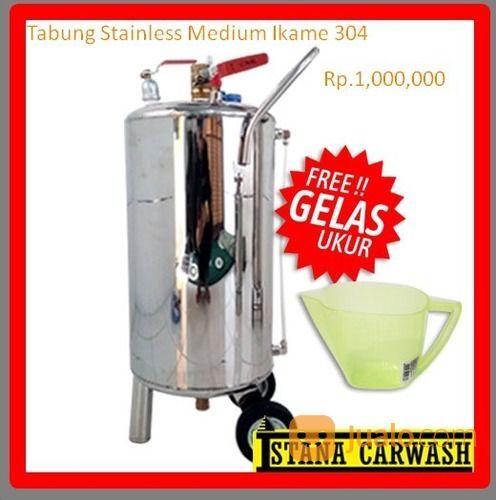Tabung Stainless Medium Ikame 304