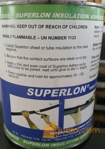 Lem Pembungkus Pipa / Perekat Isolasi Pipa / Superlon Insulation Adhesive