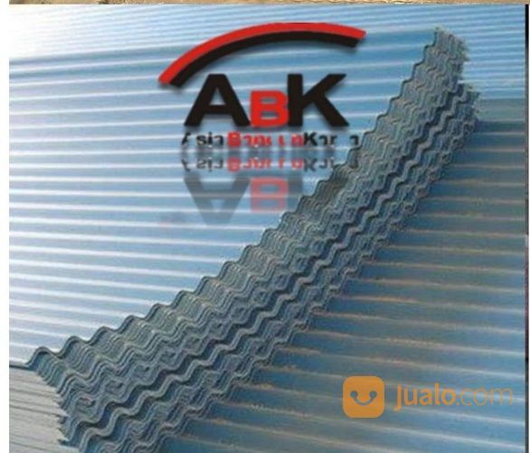 Atap Gelombang Fiber <1,0> P= 2,0 M + Jasa Pemasangan (Harga Sendiri)