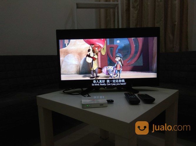 [BARU] LED TV SHARP LC-24LE170I + Android TV Box