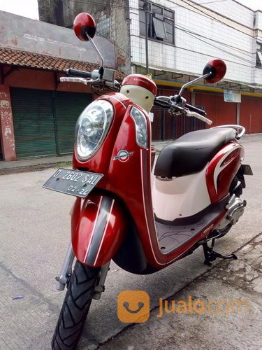 Honda Scoopy FI Stylish Merah 2014