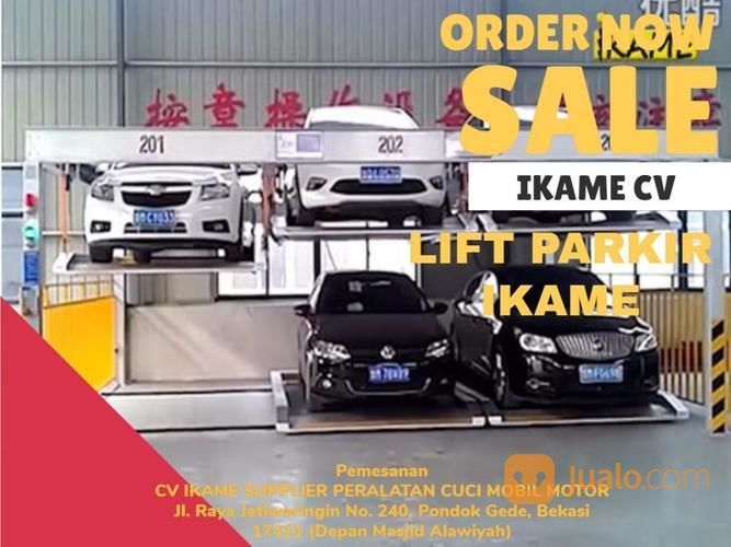 Hidrolik Lift Parkir Mobil Sistem Sliding (5 Mobil) Solusi Parkir