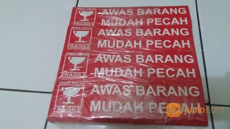 Stiker "FRAGILE" Utk Paket Barang