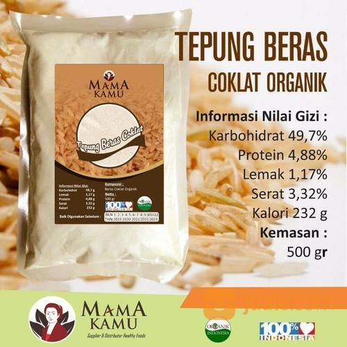Tepung Beras Coklat Organik MPASI