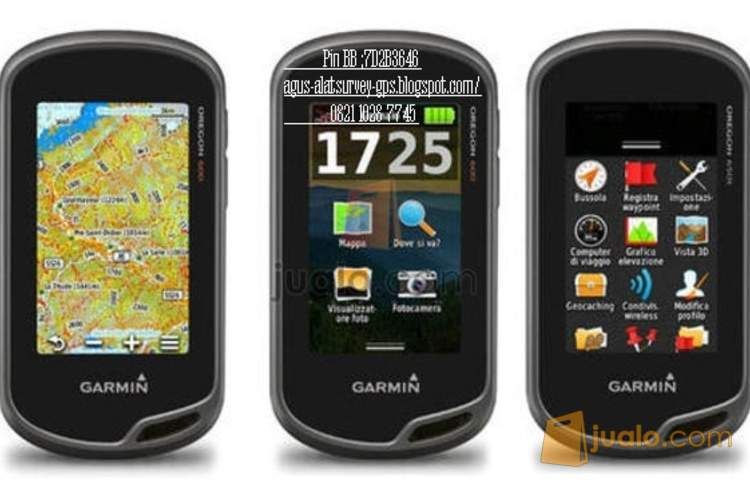 Spec Dan Harga gps garmin Oregon 650 komplit CD software dan training GRATIS