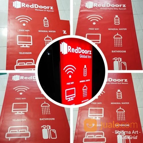 Sticker Sandblast/Sticker Kaca Es Dan Kaca Film Malang Raya